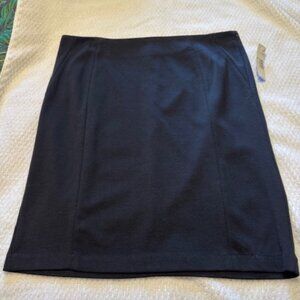 New Directions Black Pencil Skirt Sz 8P